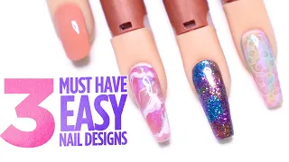 💅 3 Easy Nail Designs Every Nail Tech Should Know