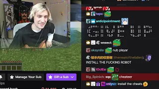 xQc Gets Roasted By Forsen Chat