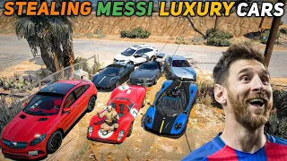 Stealing Lionel Messi Luxury Cars With Trevor - Gta 5 (Real Life Cars #12)