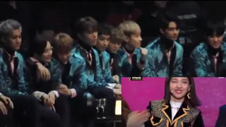 SEVENTEEN REACTION TWICE CHEER UP AND TT IN MAMA 2016