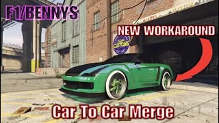 *NEW* CAR TO CAR (MERGE GLITCH) F1/BENNYS ON ANY CAR IN GTA 5 ONLINE 1.61! (ALL CONSOLES)