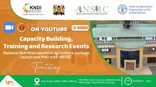 KNDI CAPACITY BUILDING, RESEARCH AND TRAINING EVENT (KNDI, FAO AND ANSRC)