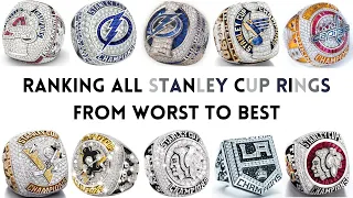 Ranking All STANLEY CUP Rings WORST to BEST! (OUTDATED)