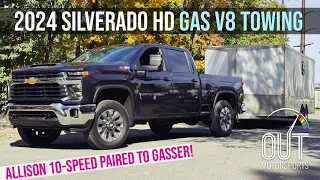 Skip the Duramax? Gas V8 Towing With 2024 Chevy Silverado 2500 HD!