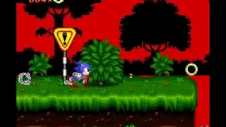 Sonic 4 (SNES) TAS - Nível 1 (Instant Speed)