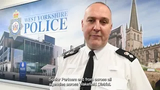 #WYPKeepingYouSafe - Chief Superintendent Mark McManus