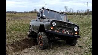 Staying home... And building a UAZ test track!