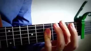 OCEANS (HILLSONG) - Guitar Tutorial - FINGERPICKING + CHORDS