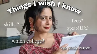 Things i wish I knew before joining Law school ! Faculty of Law, DELHI UNIVERSITY