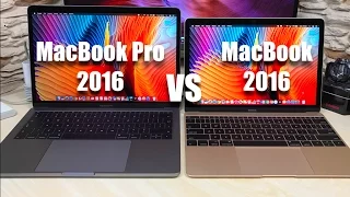 MacBook Pro 2016 VS MacBook 2016 | PORÓWNANIE | PL