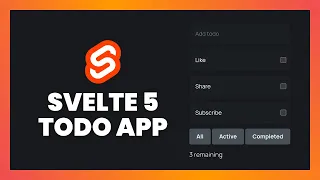 Let's Make A Todo App Using Svelte 5 Runes