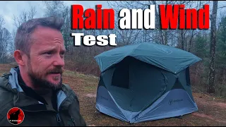 High Winds & Heavy Rain Test Night - Gazelle T3X Tent - Ultimate Storm & Wind Test