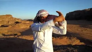 How to Tie a Bedouin Scarf