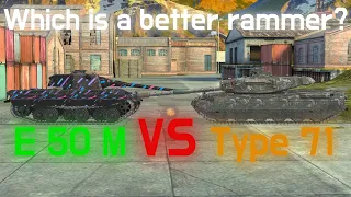 E 50 M vs Type 71 | Which is a better rammer?