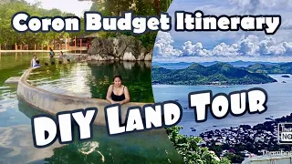 Coron DIY Land Tour - Complete Travel Guide With Budget & Itinerary 2020 | Arli Sabs