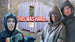 You'll be SURPRISED how we REFURBISHED the 7TH CONTAINER of our SHIPPING CONTAINER HOUSE! #build