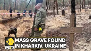 Mass grave with over 400 bodies found in Ukraine's Izium | Latest News | WION