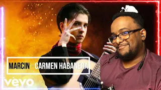 First Time Reacting to Marcin Carmen Habanera on One Guitar