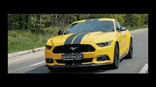 Mustang 5.0 670hp, Американские лошади VS Немецкие!