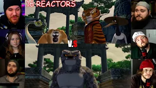 Tai Lung  vs  Furious Five  |  Kung fu Panda 2008 |  Reaction Mashup  | #kungfupanda