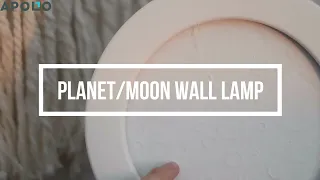Planet/Moon Wall Lamp
