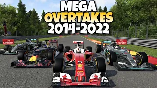 F1 MEGA OVERTAKES 2014 - 2022 #4