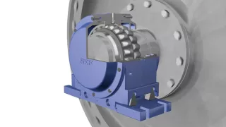 Drying cylinder bearing arrangements