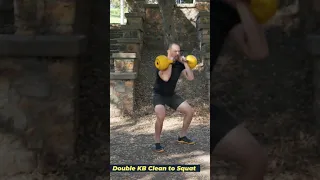 Double Kettlebell Clean to Squat Form | Kettlebell Exercises