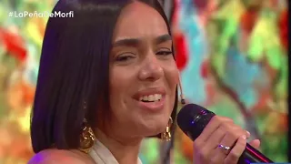 Ángela Leiva puso a todos a bailar en La Peña de Morfi