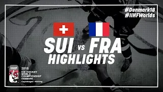 Game Highlights: Switzerland vs France May 15 2018 | #IIHFWorlds 2018