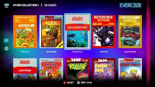 Atari Collection 1 - Evercade Cartridge Tour