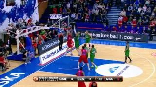 Dunk of the Night: Zoran Erceg, CSKA Moscow