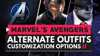 MARVEL'S AVENGERS | New Alternate Costumes - Hero Customization