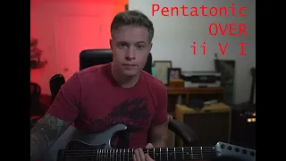 Pentatonic scale ii V I Trick