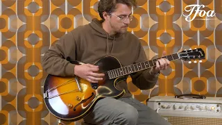 Gibson ES225T Sunburst 1956 played by Maarten Dispa | Demo @ The Fellowship of Acoustics