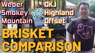 WSM vs OKJ Highland with Prime Brisket + Lessons Learned