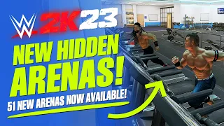 WWE 2K23: New Hidden Arenas Pack! (51 Arenas, Previews & How To Download Them!)