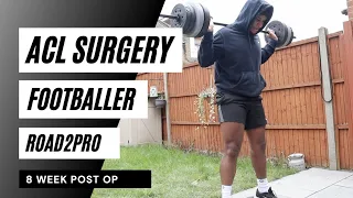 Journey to Pro Football | ACL & Meniscus Recovery | Week 3-8 Post Op