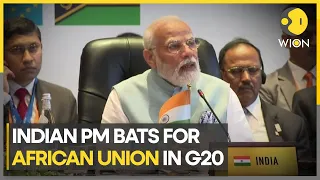 Indian PM Modi bats for full G20 membership for African Union | Latest News | WION