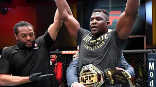 Crowning Moment: Francis Ngannou Wins UFC Heavyweight Title 👑