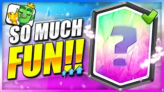 +300 TROPHIES IN 1 HOUR! POWERFUL NEW LADDER DECK in Clash Royale! 😱🏆