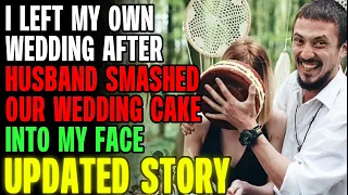 I Left My Own Wedding After My Husband Smashed Our Wedding Cake Into My Face r/Relationships