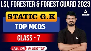 Livestock Inspector, Forester And Forest Guard 2023 | Static GK | Top MCQs #7