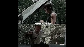 Daryl Dixon VS Rick, Shane, Negan, The Governor