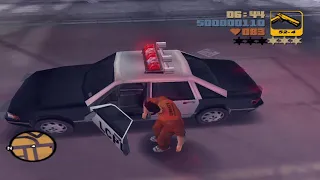 GTA 3 Gameplay police chase