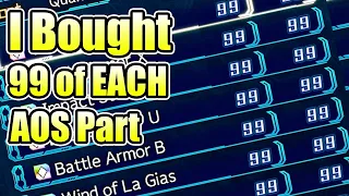 So I Bought 99 of EACH AOS Part | Super Robot Wars 30