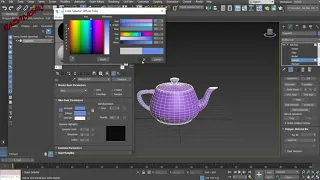 3Ds max.  Многокомпонентный материал MultiSub Object.