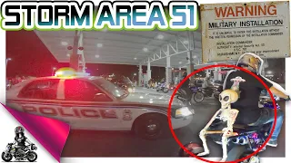 Cops vs Storm Area 51 Grom Ride