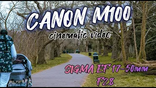 CANON M100 SIGMA EF17-50mm F2.8 HANDHELD SHOT VIDEO