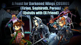 DFFOO GL#158 A FEAST FOR DARKENED WINGS COSMOS (FIRION, SEPHIROTH, POROM) 319K score | 87 Turns